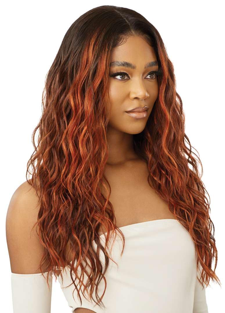 Outre Lace Front Wig - Perfect Hair Line 13X6 - Irina (DR RAGING RED)
