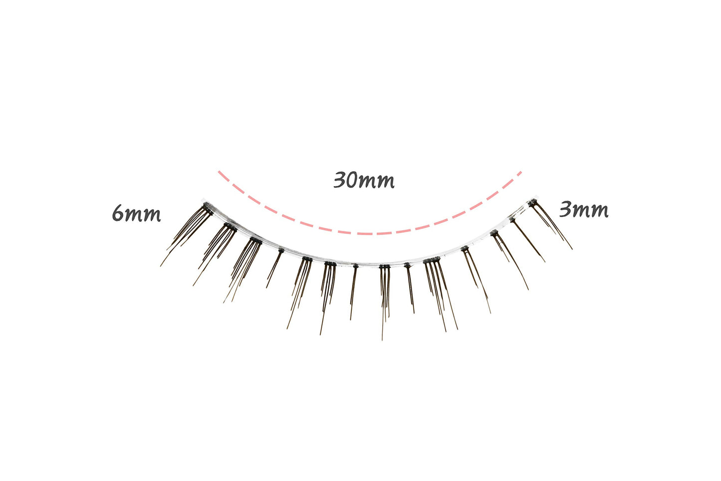Dorisue Bottom lashes Natural Lower lashes Bottom eyelashes Black or Brown Eyelashes natural look face lashes set 10 Pairs lashes pack Beauty & Personal Care Dorisue