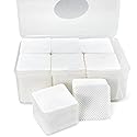 1100PCS Lint Free Nail Wipes with Case Package - Non-Woven Soft Nail Polish Remover Pads - Lint Free Wipes for Gel Nails - DIY Nail Art Supplies Beauty & Personal Care Bcowos