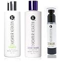 Keratin enriched 8oz Hair Care Set (8oz Enriched Shamp/8oz Deep Cond, 1.69oz Serum) Beauty & Personal Care Kashmir Hair Systems
