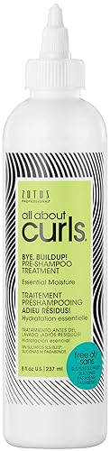 ALL ABOUT CURLS Bye, Buildup! Pre Shampoo Treatment | Curly Hair Products | Essential Moisture | Gentle Cleansing | All Curly Hair Types | Vegan Beauty & Personal Care ALL ABOUT CURLS