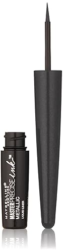 Maybelline New York Master Precise Ink Metallic Liquid Liner, Black Comet, 0.06 Fluid Ounce Beauty & Personal Care MAYBELLINE