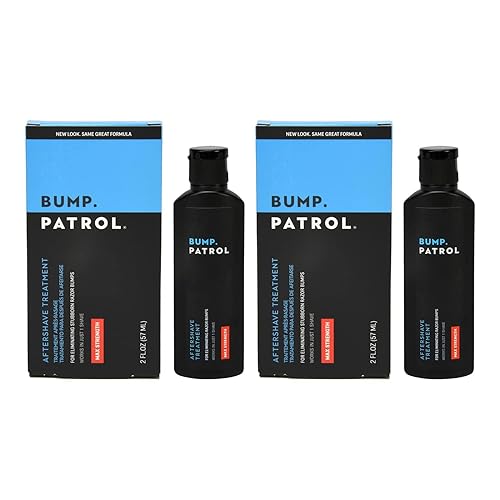 Bump Patrol Maximum Strength Aftershave Formula - After Shave Solution Eliminates Razor Bumps and Ingrown Hairs - 2 Ounces 2 Pack Beauty & Personal Care Bump Patrol