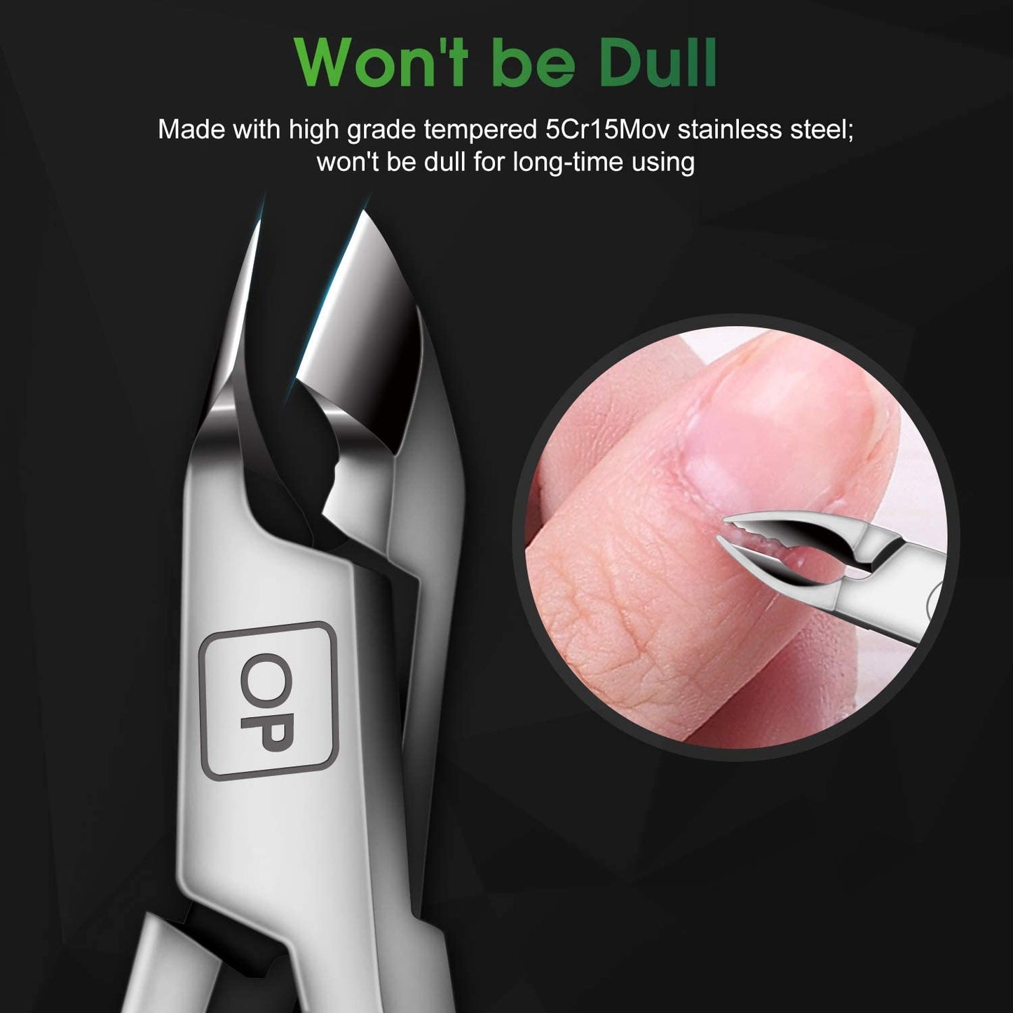 Cuticle Trimmer Cuticle Nippers Clippers Stainless Steel Hangnail Remover Extremely Sharp Cutter Pedicure Manicure Tool, opove X7 Rainbow Gradient Beauty & Personal Care opove