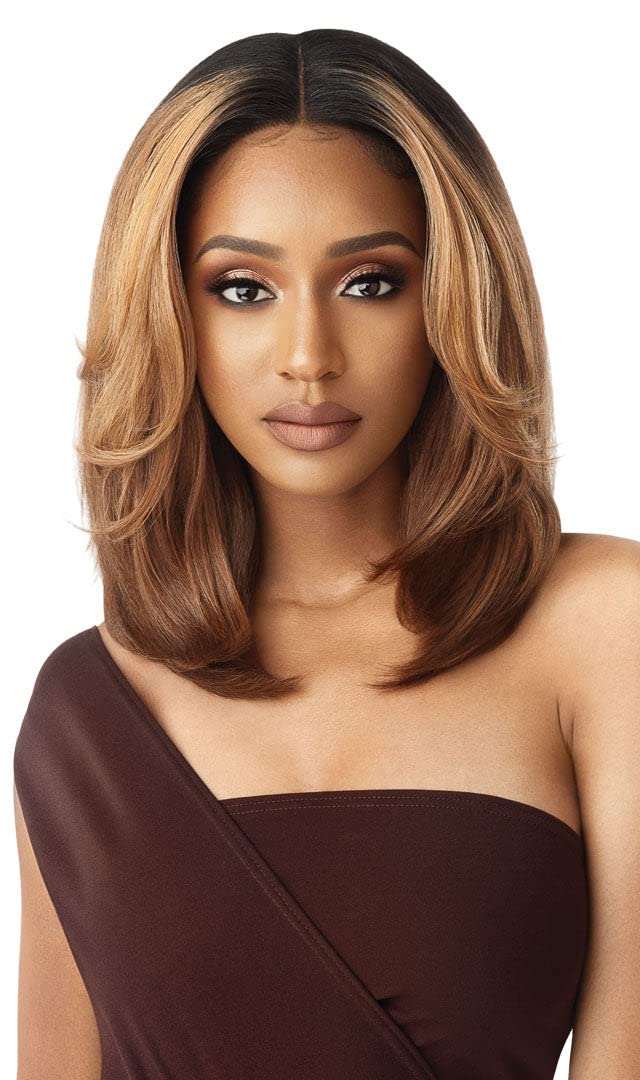 Outre Neesha Soft & Natural Synthetic Swiss Lace Front Wig NEESHA 201 (S1B/30)