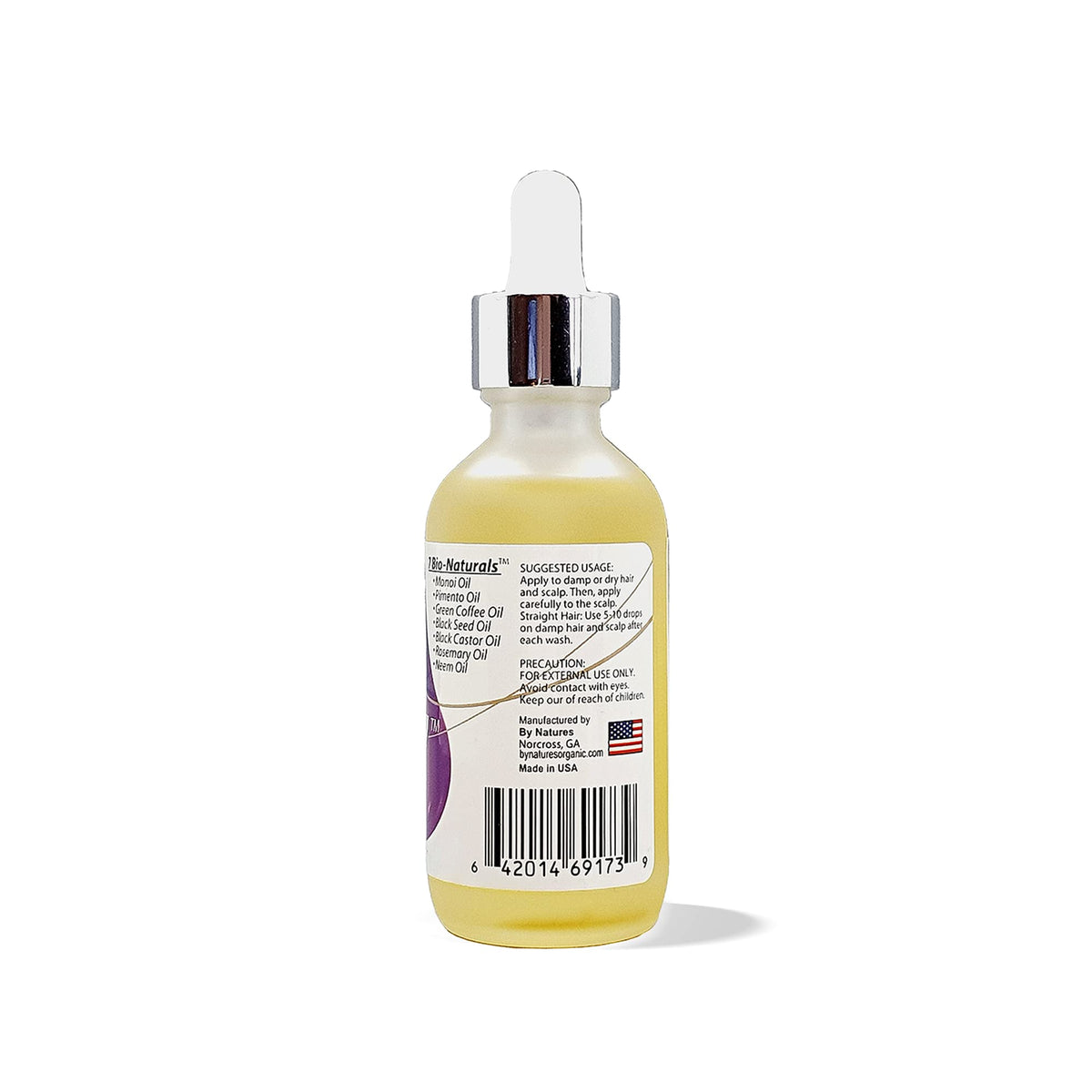 BIO7 Hair Growth Oil Drops for Scalp, 2 Fl Oz
