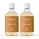 Deep Steep Bubble Bath, Honey Blossom 17 oz (Pack of 2) - Hypoallergenic, Clinically Tested Soothing Soak with Shea Butter & Argan Oil - Sulfate-Free Beauty & Personal Care Deep Steep