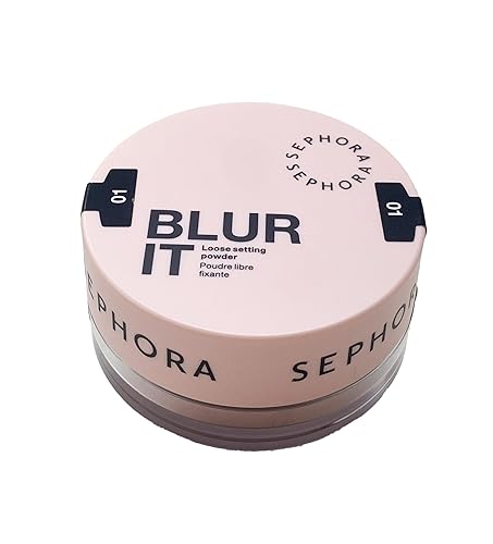 SEPHORA COLLECTION Blur It Loose Setting Powder - 01 Brightening Pink (for fair to light w/pink undertones) 0.26 oz/7.5 g Beauty & Personal Care SEPHORA