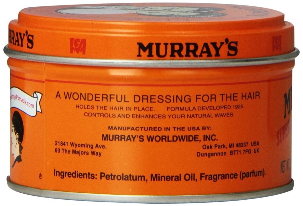 Murray's Superior Hair Dressing Pomade, 3 Ounce (Pack of 4) Beauty & Personal Care Murrays