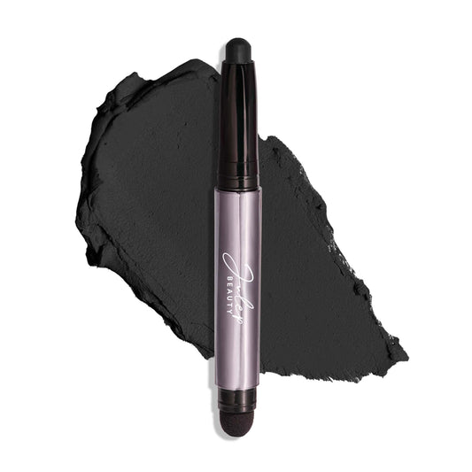 Julep Eyeshadow 101 Cream-to-Powder Waterproof Shadow Stick - Onyx Black Matte - Long-Lasting, Crease-Proof, Smooth Jet-Black Matte Cream Eyeshadow Beauty & Personal Care Julep