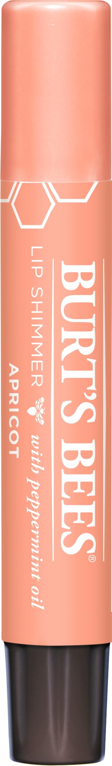 Burt's Bees Lip Balm, Moisturizing Lip Shimmer for Women, for All Day Hydration, with Vitamin E & Coconut Oil, 100% Natural, Apricot, 0.09 Ounce Beauty and Personal Care Burt's Bees