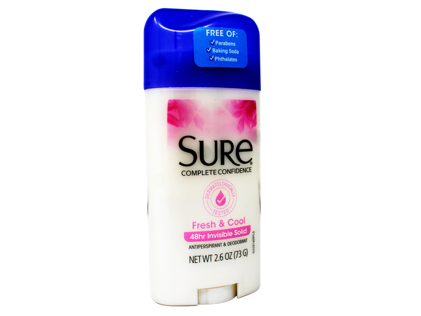 Sure Antiperspirant Deodorant, Solid, Fresh and Cool, 2.6 oz, (6 Pack) Beauty and Personal Care Sure