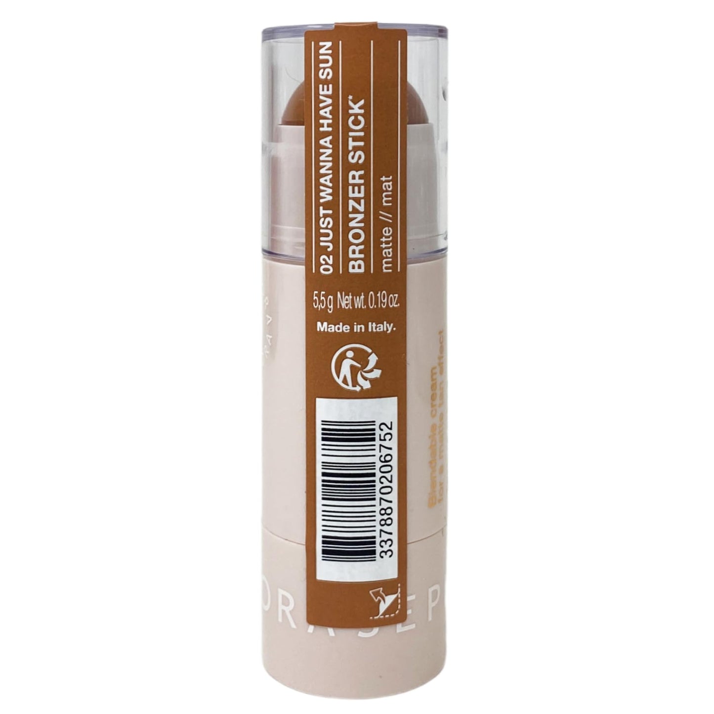 Sephora Collection Cream Bronzer Stick - 02 Just Wanna Have Fun (light-medium bronze w/neutral-warm undertones), 5.5 g / 0.19 oz Beauty & Personal Care SEPHORA