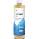 Home Health Original Castor Oil, Promotes Healthy Hair And Skin, Natural Skin Moisturizer - Pure, Cold Pressed, Non-GMO, Hexane-Free, Solvent-Free Beauty & Personal Care Home Health