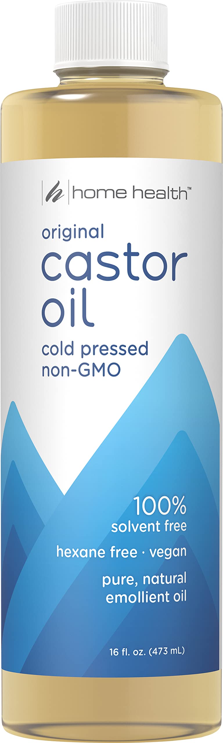 Home Health Original Castor Oil, Promotes Healthy Hair And Skin, Natural Skin Moisturizer - Pure, Cold Pressed, Non-GMO, Hexane-Free, Solvent-Free Beauty & Personal Care Home Health