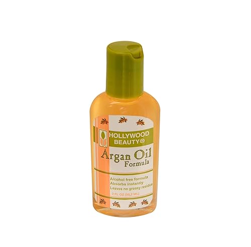 Hollywood Beauty oil, argan, formula, Gray, 2 Fl Oz Beauty & Personal Care Hollywood Beauty