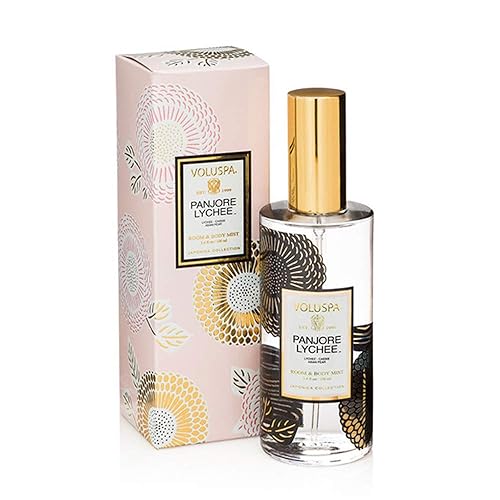 Voluspa Room and Body Mist, Panjore Lychee, 3.4 Ounce Beauty & Personal Care Voluspa