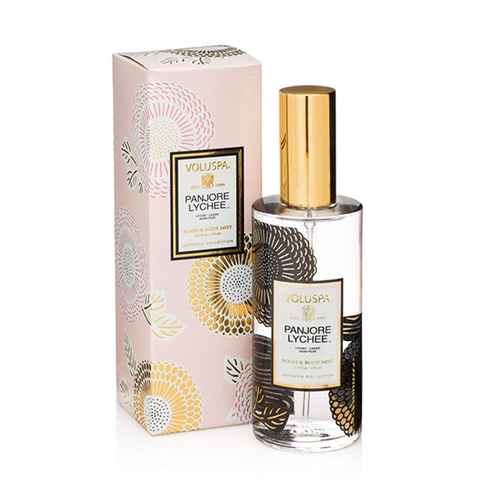 Voluspa Room and Body Mist, Panjore Lychee, 3.4 Ounce Beauty & Personal Care Voluspa