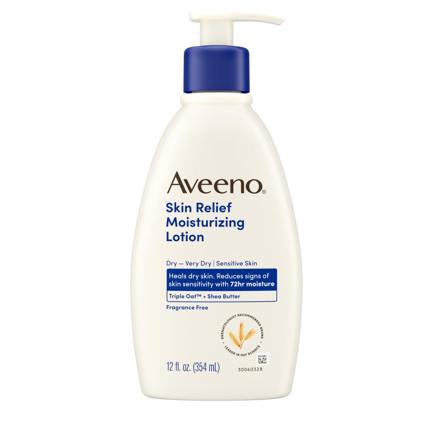 Aveeno Skin Relief Moisturizing Lotion Heals Very Dry, Sensitive Skin, Fast-Absorbing Body Lotion with Soothing Triple Oat & Shea Butter Formula Beauty & Personal Care Aveeno