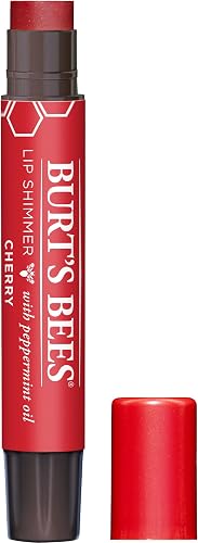 Burt's Bees 100% Natural Moisturizing Lip Shimmer, Cherry - 1 Tube Beauty & Personal Care Burt's Bees