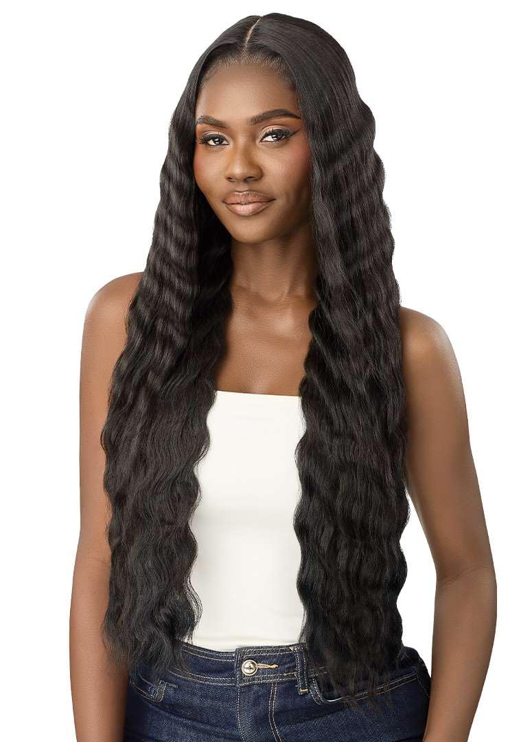 Outre Lace Front Wig - Melted Hairline - MH 133 (OFF BLACK 1B)