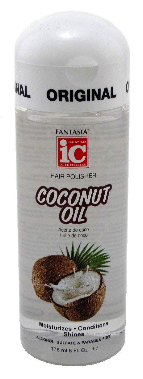 Fantasia Ic Hair Polisher 6oz Coconut Oil, 1 Pack.