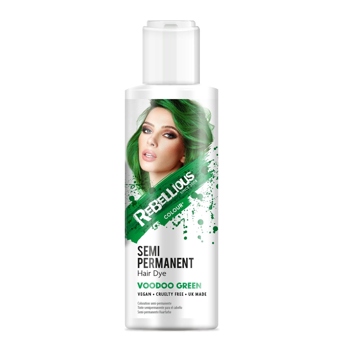 Paintglow Rebellious Colours Semi-permanent Hair Dye (voodoo Green) Beauty & Personal Care PaintGlow