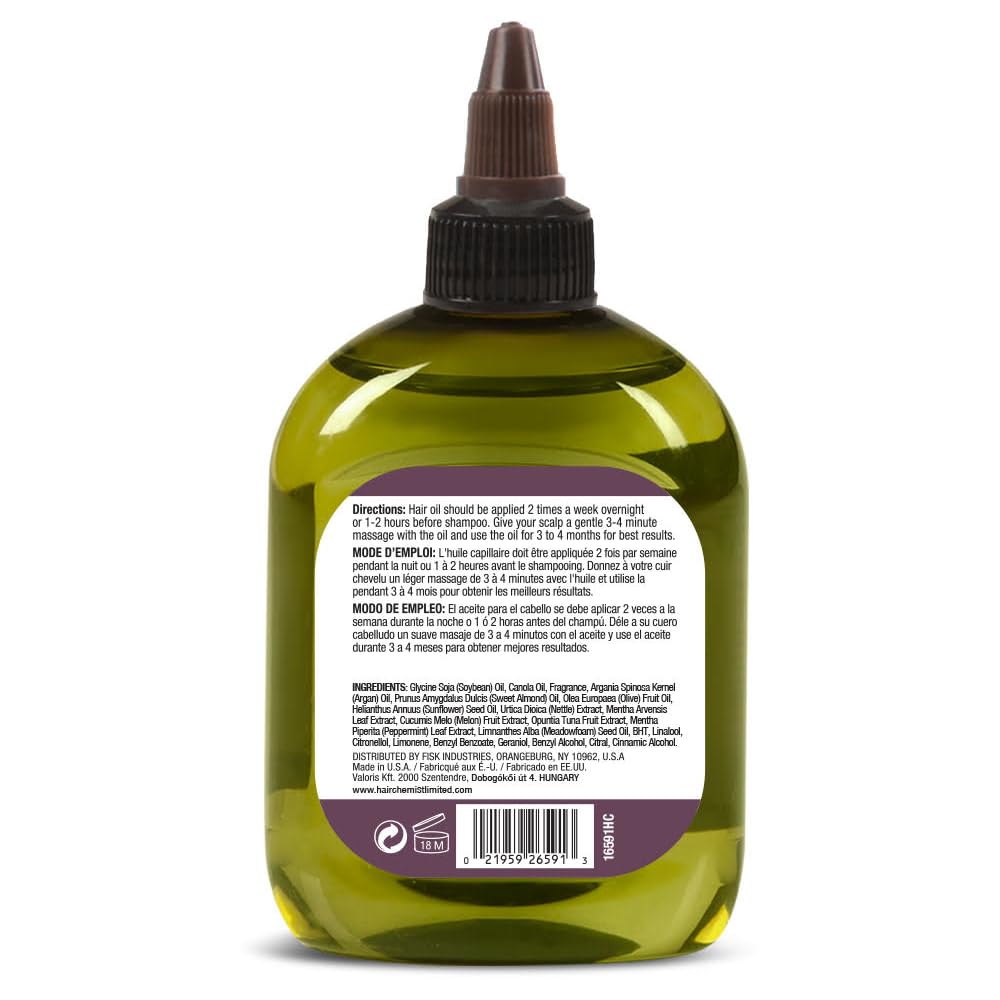Hair Chemist 99% Natural Volume and Strength Hair Oil - Argan Oil 7.1 oz. Beauty & Personal Care Hair Chemist