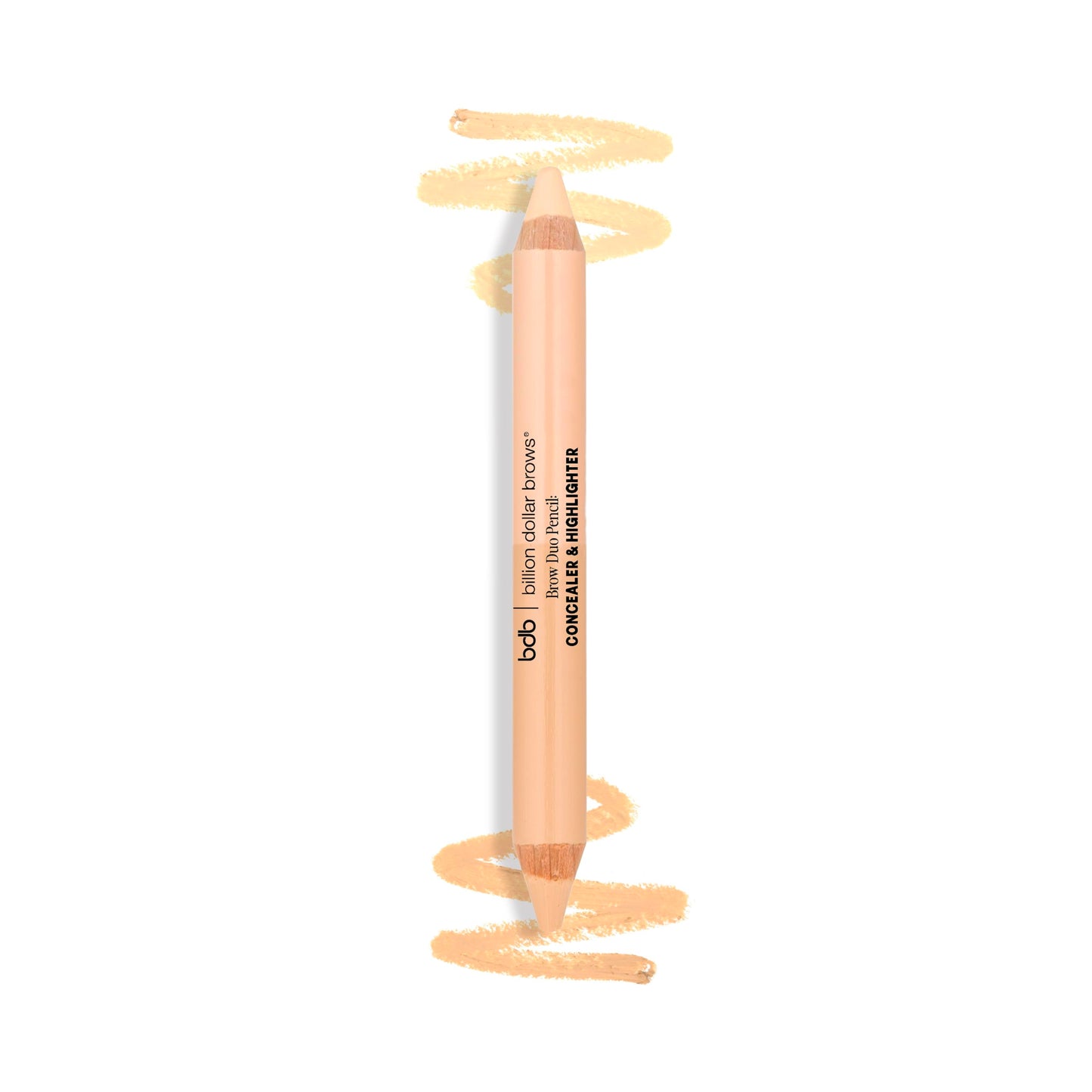 Billion Dollar Brows Duo Brow Highlighter & Concealer Pencil - 2-in-1 Creamy Formula for Lifting & Highlighting, Blendable Concealer & Buildable Beauty & Personal Care billion dollar brows