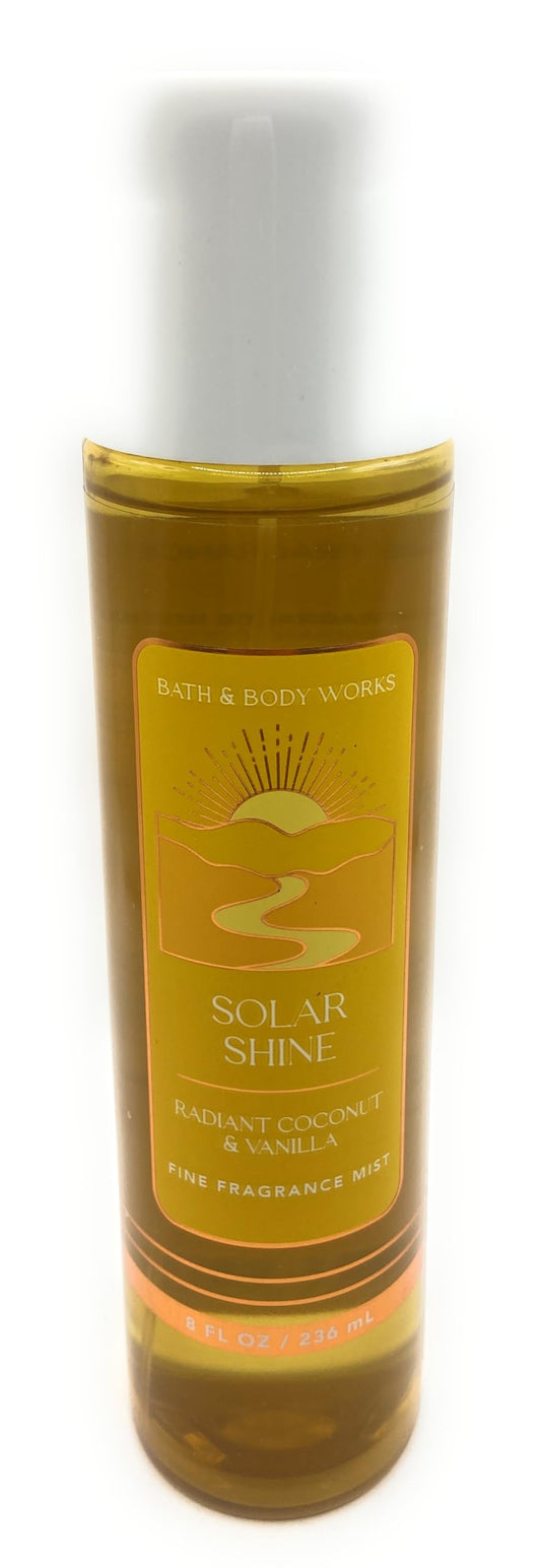 Bath and Body Works Solar Shine Fine Fragrance Mist 8 Fluid Ounce Spray Beauty & Personal Care Bath & Body Works