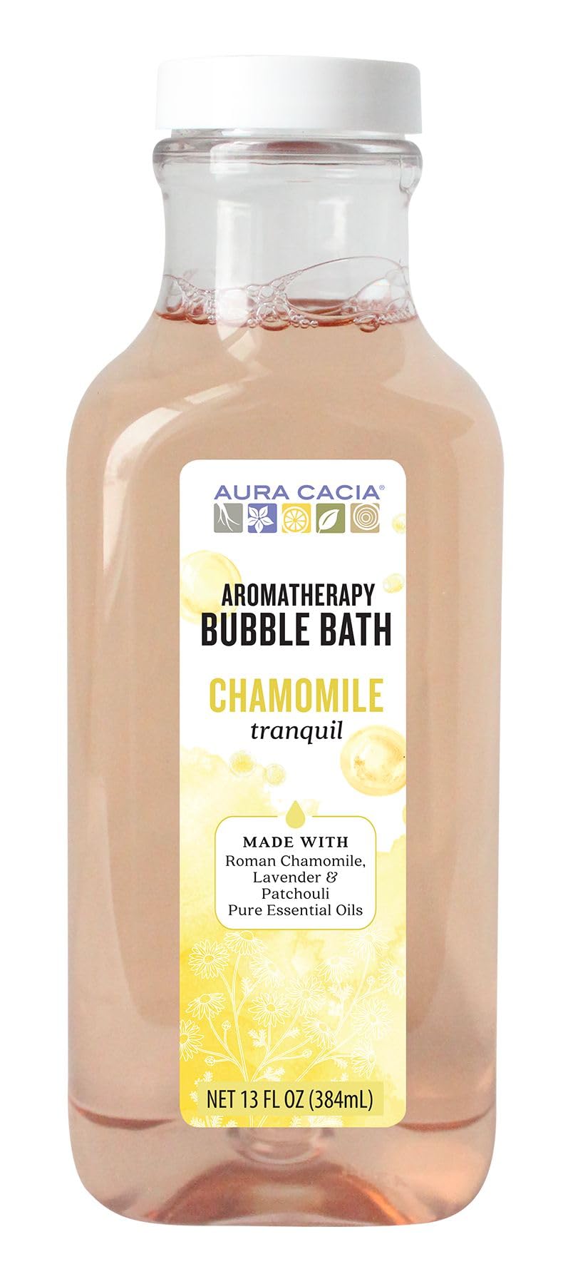Aura Cacia Aromatherapy Bubble Bath, Tranquil Chamomile, 13 fluid ounce bottle (Pack of 3) Beauty and Personal Care Aura Cacia