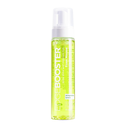 Style Factor EDGE BOOSTER Extra Shine & Moisture Rich Foam Mousse | Lightweight Styling for Curls, Waves, Braids, Locs & Protective Styles | Volume Beauty & Personal Care Style Factor