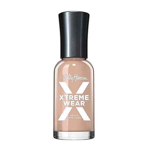 Sally Hansen Xtreme Wear Nail Polish, Streak-Free, Shiny Finish, Long-Lasting Nail Color, Bare it All, 0.12 fl oz Beauty & Personal Care Sally Hansen