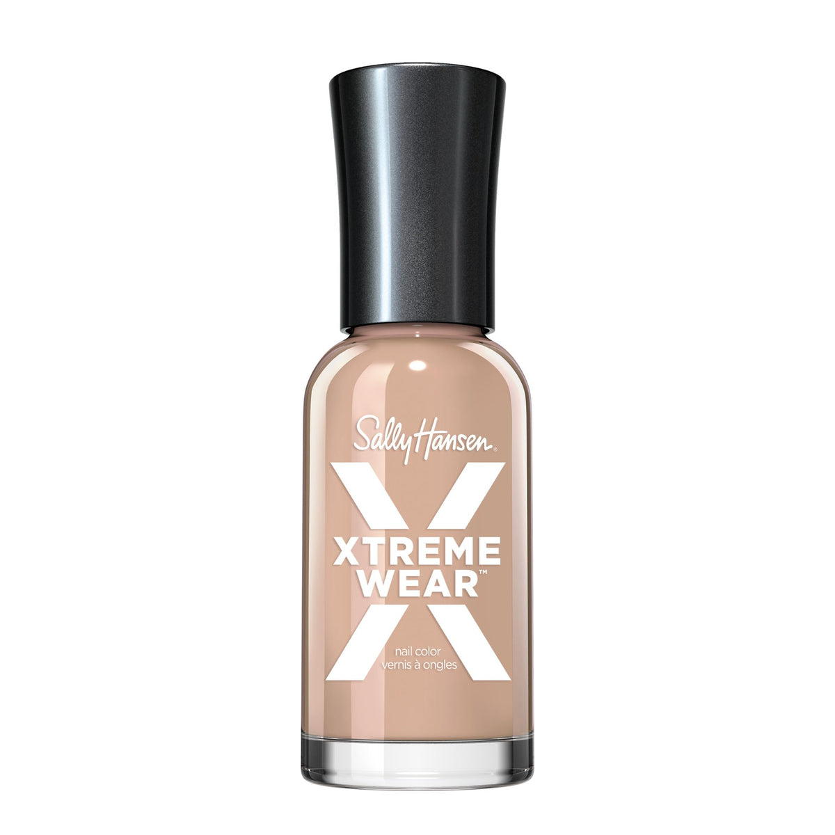 Sally Hansen Xtreme Wear Nail Polish, Streak-Free, Shiny Finish, Long-Lasting Nail Color, Bare it All, 0.12 fl oz Beauty & Personal Care Sally Hansen