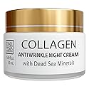 Dead Sea Collection Moisturising Night Face Cream with 3X Collagen - Anti Aging Nourishing Facial Moisturiser with Dead Sea Minerals and Vitamin E Beauty & Personal Care Dead Sea Collection