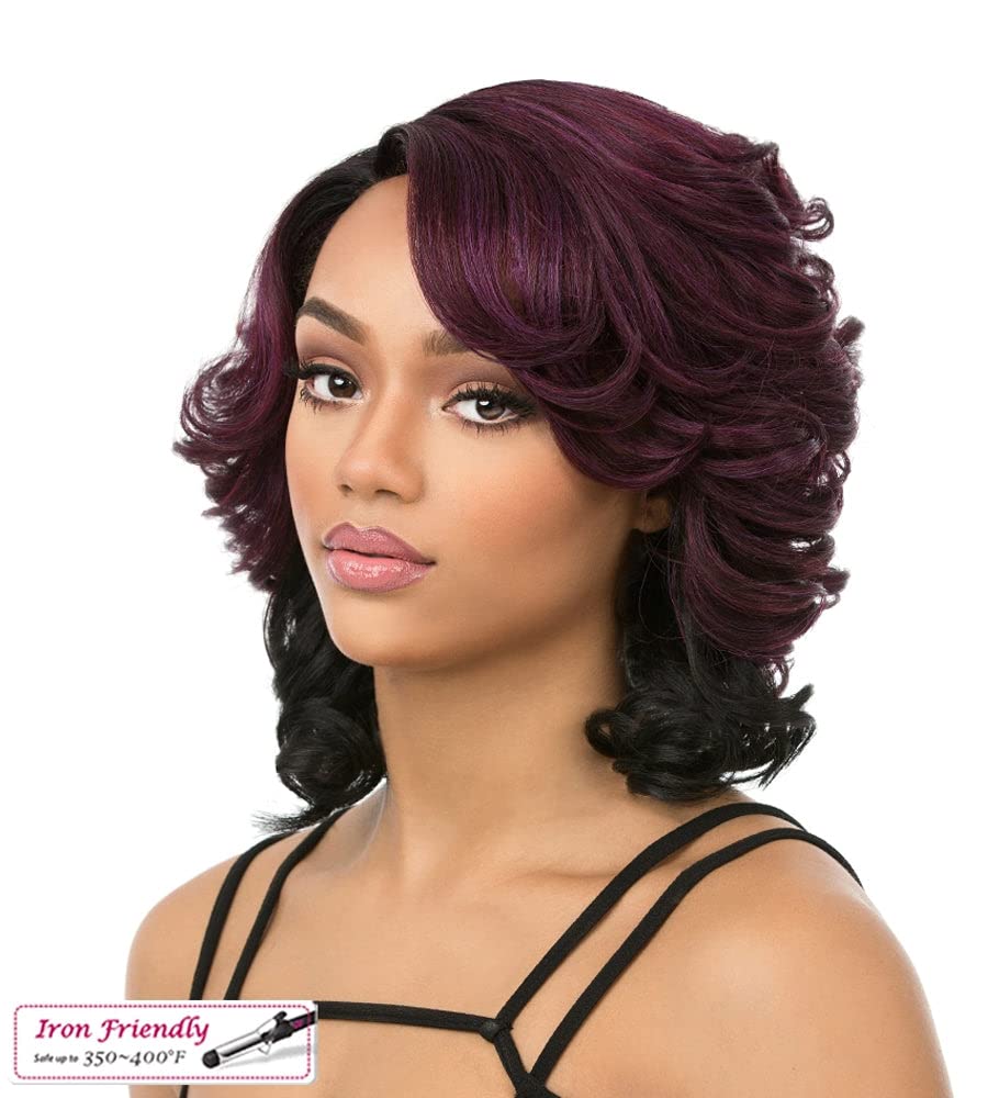 it's a wig! Synthetic Hair Full Cap - MAGIC (1 Jet Black)