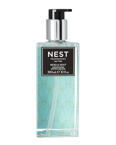 NEST Fragrances Scented Liquid Hand Soap- Moss & Mint , 10 fl oz Beauty & Personal Care NEST Fragrances