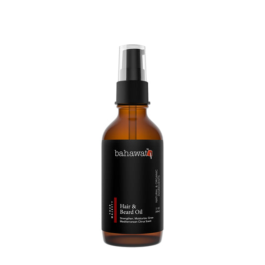 BAHAWAT: Premium Beard Oil Conditioner & Softener - Your Majesty- 2 ounce - Beard Itch and Dry Skin Relief - Handcrafted from Natural Ingredients Beauty & Personal Care BAHAWAT