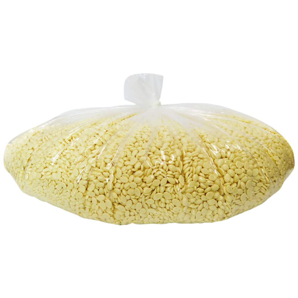 Waxness Film Hard Wax Beads White Chocolate 22 lb (10 kg) - Stripless Professional Hard Wax Bulk Size for Face & Body, Salon Use - Made in Italy Beauty and Personal Care Waxness