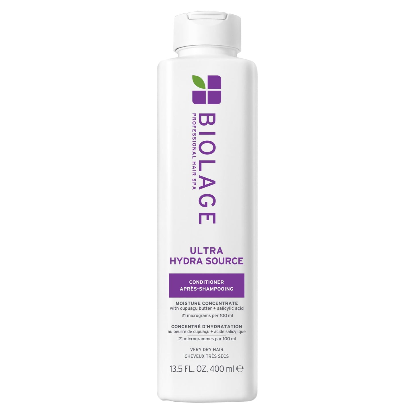 Biolage Ultra Hydra Source Conditioning Balm | Deep Hydrating Conditioner | Renews Hair's Moisture | For Very Dry Hair | Silicone-Free | Vegan | Salon Beauty & Personal Care Biolage
