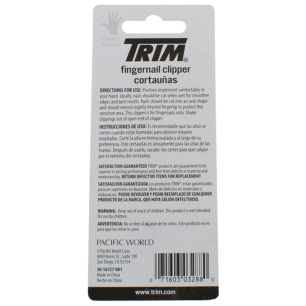 Trim Easy Hold Fingernail Clipper (2 pack) (Bundle)2 Beauty & Personal Care Trim