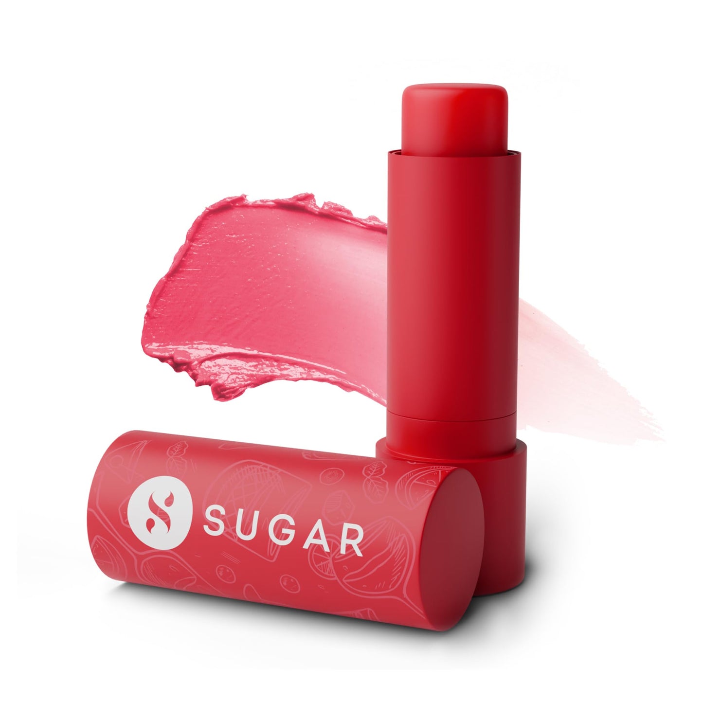 SUGAR Cosmetics Tipsy Lip Balm with Vitamin E, Shea Butter & Jojoba Oil - Hydrating Lip Balm with SPF - 4.5g - 02 Cosmopolitan Beauty and Personal Care SUGAR Cosmetics