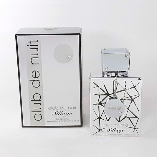 Club De Nuit Sillage Cologne By Eau De Parfum Spray (Unisex) 3.6 oz Beauty & Personal Care StarSun Depot