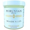 Peruvian white Braids N Lox Gel - Smooths Edges,Locks in Style Beauty & Personal Care Peruvian white