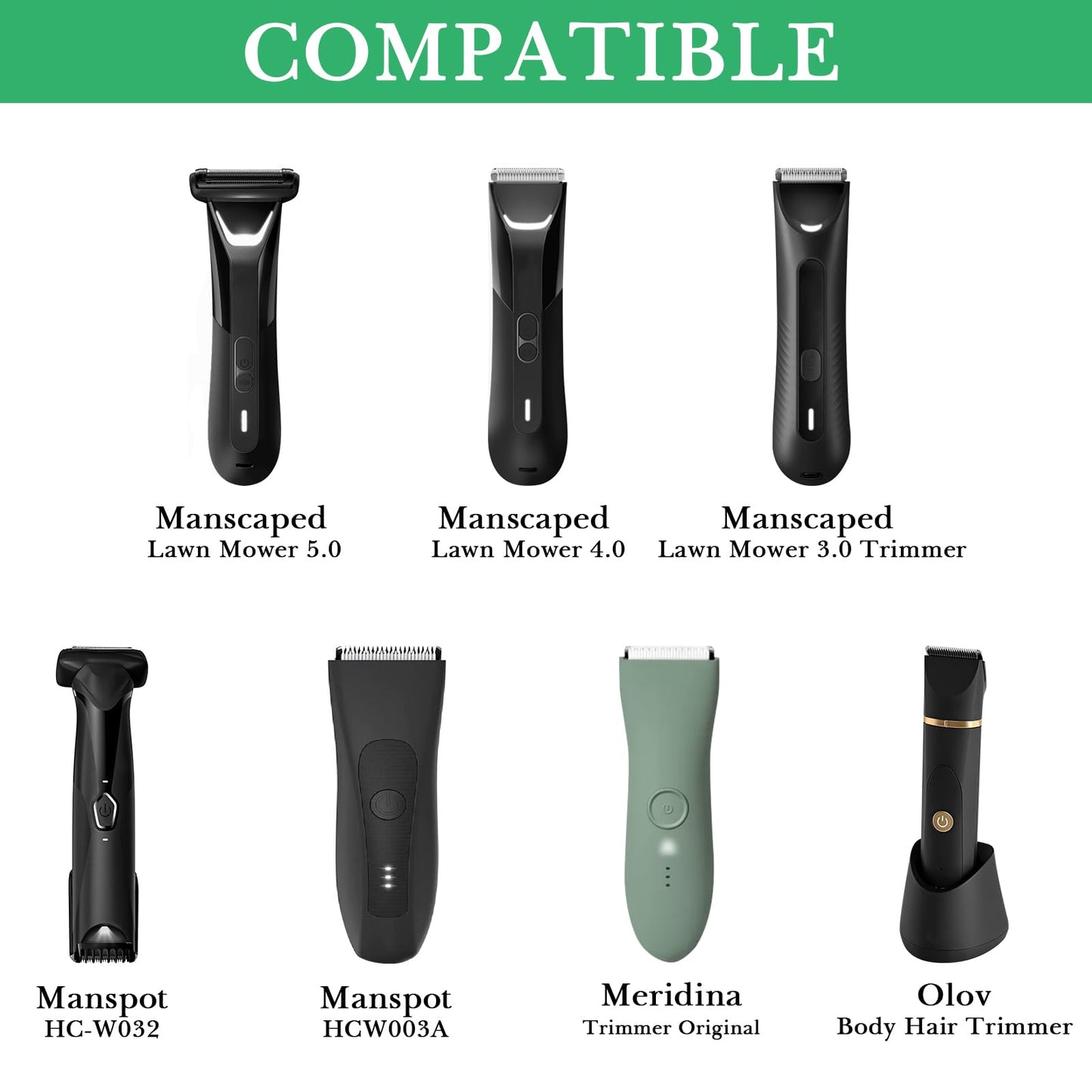 Linkidea Men's Body Hair Grooming Trimmer Travel Case, Compatible with Manscaped Lawn Mower 4.0, 3.0, HC-W032, HCW003A, Groin & Body Portable Shaver Beauty and Personal Care Linkidea