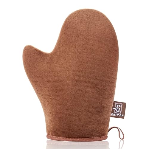 GAIYAH Self Tanning Mitt Applicator Self Tanner Mitt Applicator Tanning Mitts Self Tanner With Thumb Ultra Soft Tanning Glove For Self Tan Mitt Beauty & Personal Care G GAIYAH