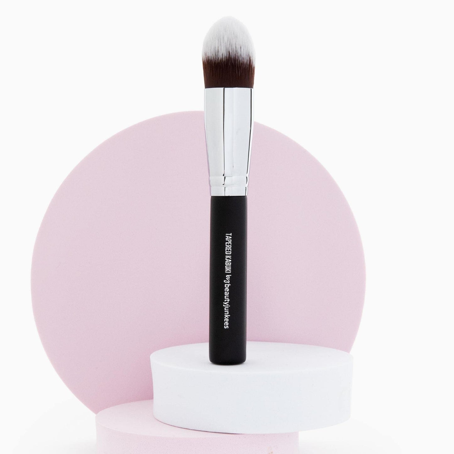 Under Eye Concealer Brush - Beauty Junkees Tapered Kabuki Brush with Soft Synthetic Bristles for Concealing, Blending, Setting, Buffing with Powder Beauty & Personal Care Beauty Junkees