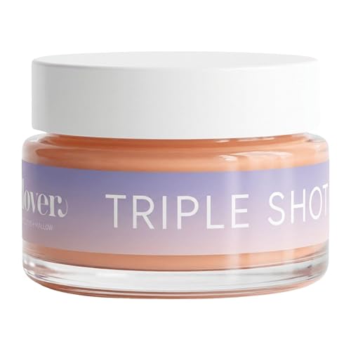 Clover Triple Shot 3-in-1 Bioactive Eye Treatment | Depuffing & Brightening Eye Cream with Coffee Extract, Peptides & Plankton | Blurring Under Eye Beauty & Personal Care Clover