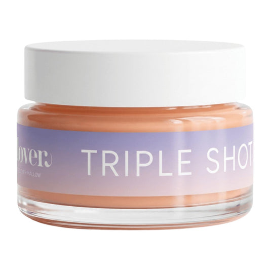 Clover Triple Shot 3-in-1 Bioactive Eye Treatment | Depuffing & Brightening Eye Cream with Coffee Extract, Peptides & Plankton | Blurring Under Eye Beauty & Personal Care Clover