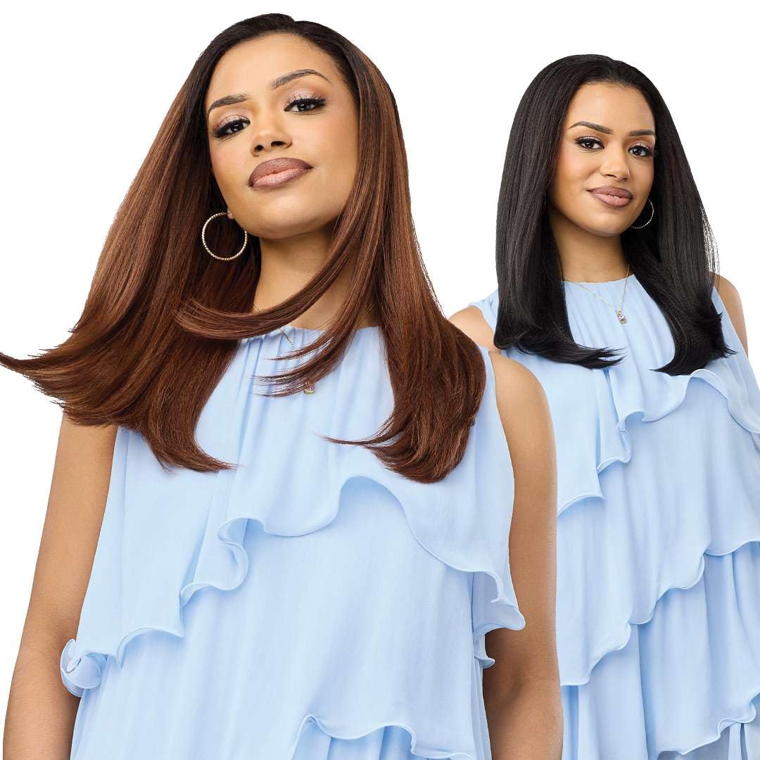 Outre Quick Weave Synthetic Half Wig - Flowair - Flow 6 (DR2/HAZELNUT)